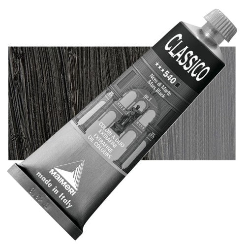 Maimeri Classico Oil Paints 60ml MARS BLACK 540