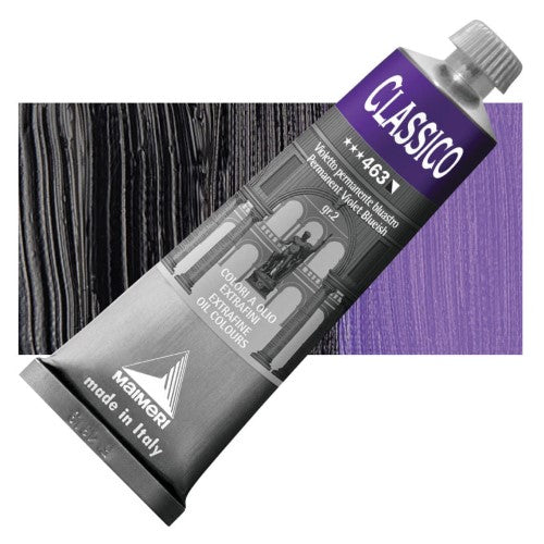 Maimeri Classico Oil Paints 60ml PERM VIOLET BLUE 463