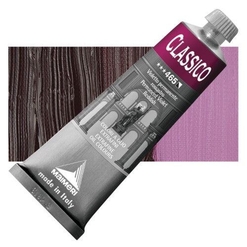 Maimeri Classico Oil Paints 60ml PERM VIOLET RED 465