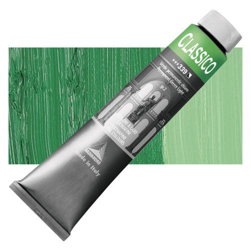 Maimeri Classico Oil Paints 200ml PERM GREEN LIGHT 339