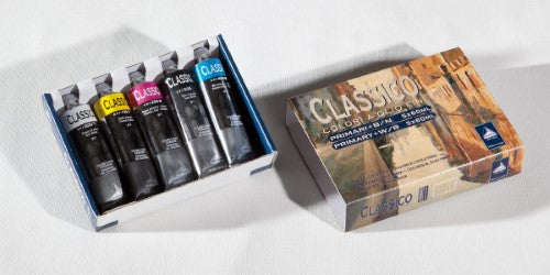 Maimeri Classico 60ml Oil Paints Set of 5 Primary Colours