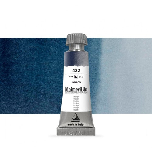 Maimeri Blu Watercolour Paints 12ml INDIGO 422