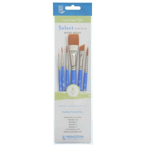 Princeton Select Artiste Brush Set No. 21 - Set of 6