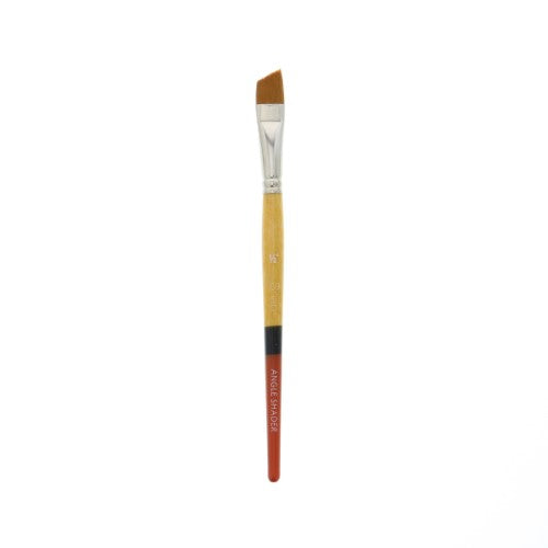 Princeton Snap! 9650 Short Handle Gold Taklon Angle Shader BrushesADER 1/2"