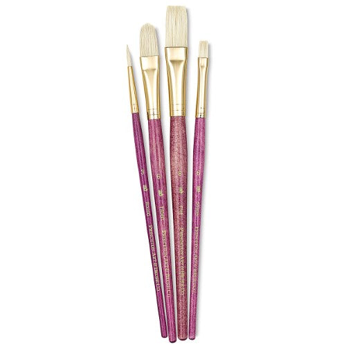 Princeton Real Value Natural Bristle 9183 Brushes Set Of 4