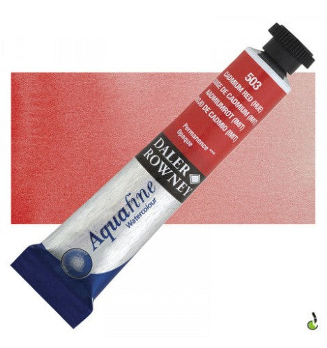 Daler Rowney 8ml Aquafine Watercolour Paints CAD RED HUE 503