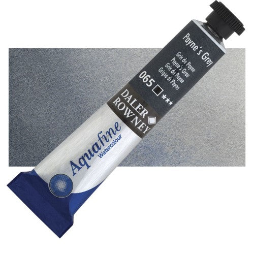 Daler Rowney 8ml Aquafine Watercolour Paints PAYNE'S GREY 065