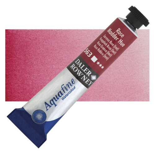 Daler Rowney 8ml Aquafine Watercolour Paints ROSE MADDER HUE 563