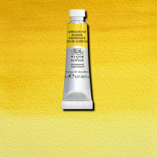 Watercolour Paints 5ml - Winsor & Revival Colours AUREOLIN HUE