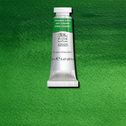 Watercolour Paints Revival Colours 14ml CINNABAR GREEN