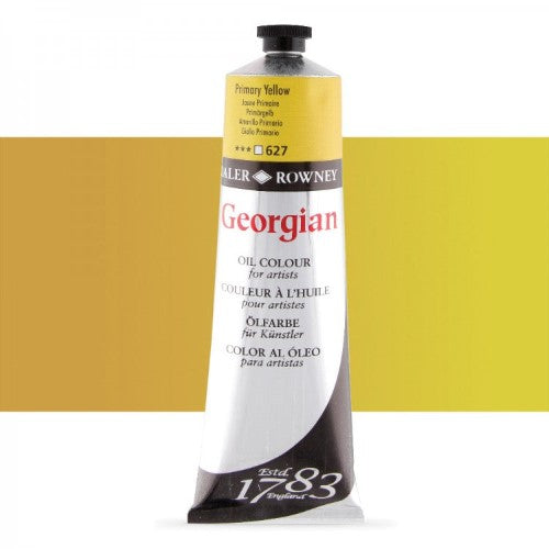 Daler Rowney Georgian Oil Paints 225ml PRIMARY YELLOW 627