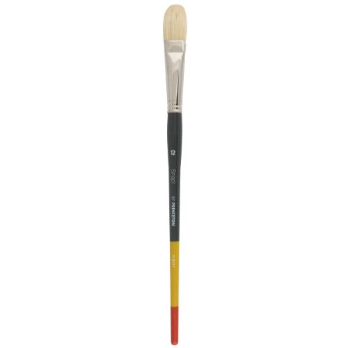 Princeton Snap! 9700 Long Handle Natural Bristle Filbert Brushes NAT FILBERT 12