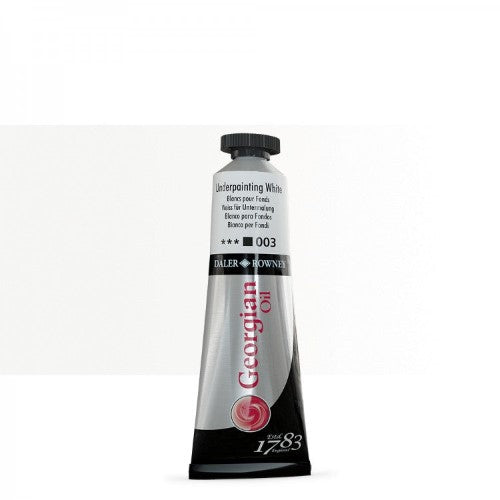 Daler Rowney Georgian Oil Paints 38ml UNDER PAINT WHITE 003