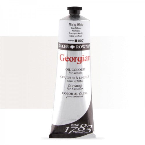 Daler Rowney Georgian Oil Paints 225ml MIXING WHITE 007