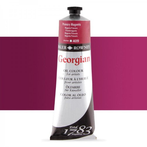 Daler Rowney Georgian Oil Paints 225ml PRIMARY MAGENTA 409