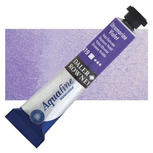Daler Rowney 8ml Aquafine Watercolour Paints ULTRAMARINE VIOLET 419