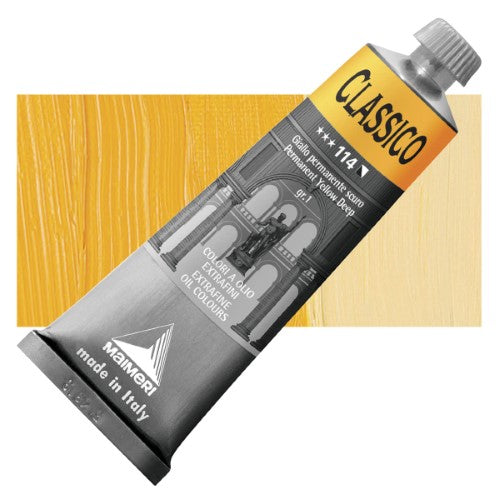 Maimeri Classico Oil Paints 60ml PERM YELLOW DEEP 114