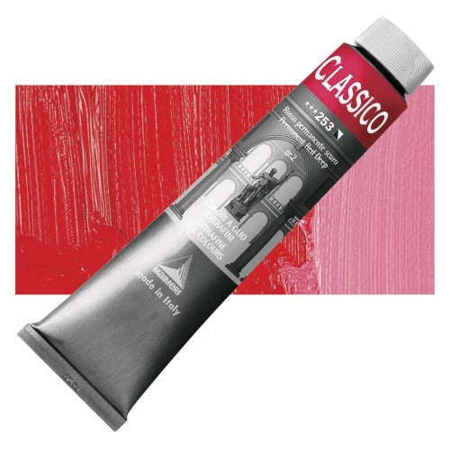 Maimeri Classico Oil Paints 200ml PERMANENT RED DEEP 253