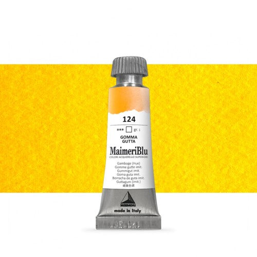 Maimeri Blu Watercolour Paints 12ml GAMBOGE (HUE)