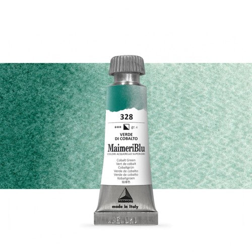 Maimeri Blu Watercolour Paints 12ml COBALT GREEN