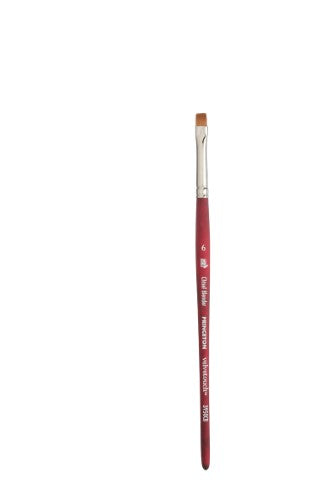 Princeton Velvetouch Synthetic Chisel Blender Brushes CHISEL BLENDER 6