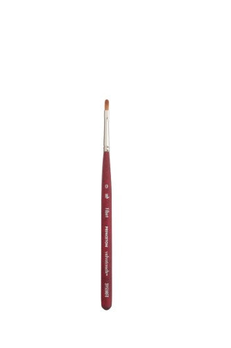 Princeton Velvetouch Synthetic Mini Filbert Size 0 Brush MINI FILBERT 0