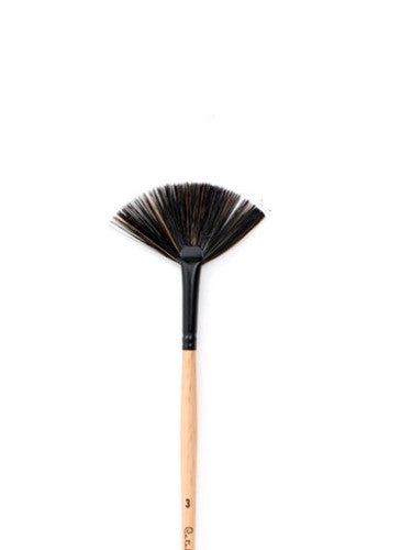 Princeton Catalyst Polytip Fan Synthetic Bristle Brushes LH FAN 3