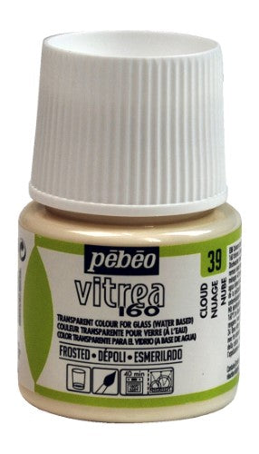 Pebeo Vitrea 160 Frosty Paints 45ml CLOUD