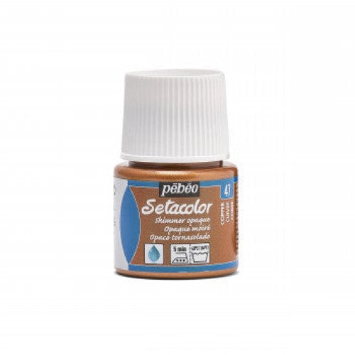 Pebeo Setacolor Opaque Fabric Paints 45ml COPPER SHIMMER
