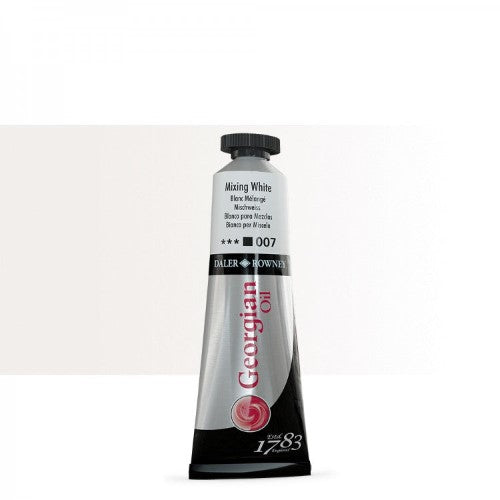 Daler Rowney Georgian Oil Paints 38ml MIXING WHITE 007