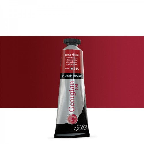 Daler Rowney Georgian Oil Paints 38ml ALIZ CRIMSON 515