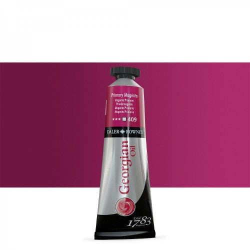 Daler Rowney Georgian Oil Paints 38ml PRIMARY MAGENTA 409