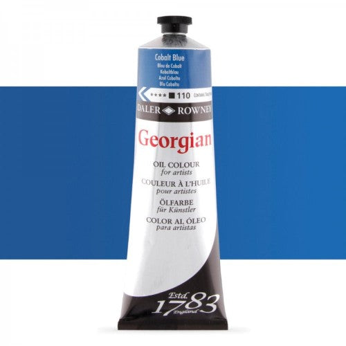 Daler Rowney Georgian Oil Paints 225ml COBALT BLUE 110