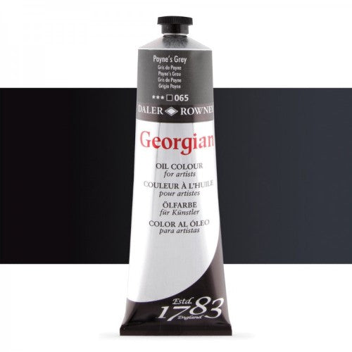 Daler Rowney Georgian Oil Paints 225ml PAYNES GREY 065
