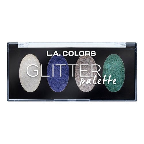 Eyeshadow Glitter Palette - LA Colors Mysterious