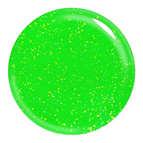 Nail Polish - LA Colors Neon Jelly (Electric Lime)