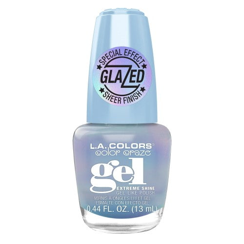 Gel Polish - LA Colors Color Glazed (Glass Slippers)