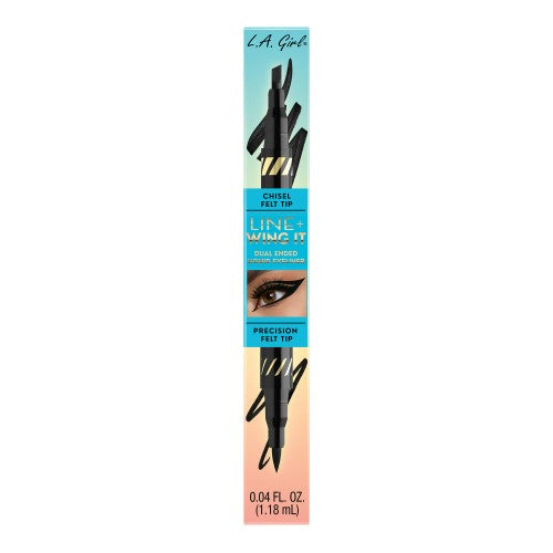 Liquid Eyeliner - L.A. Girl Dual Ended (Black)