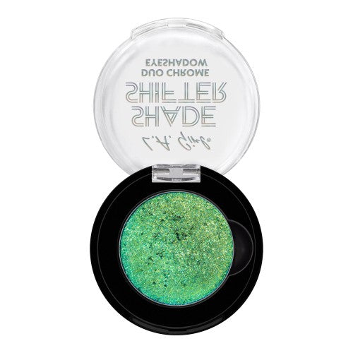 Powder Eyeshadow - LA Girl Shade Shifter Duo Chrome (Jade)