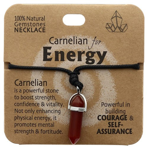 Energy Necklace Carnelian - Set of 2
