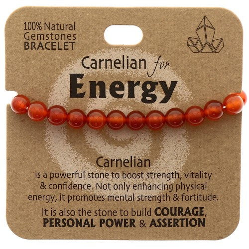 Energy Bracelet Carnelian - Set of 2