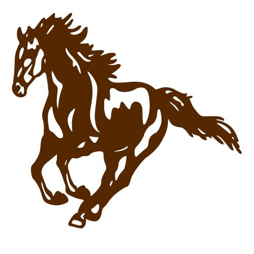 Horse Rustic Metal Wall Art