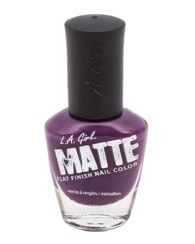 Matte Nail Polish - LA Girl (Plum)