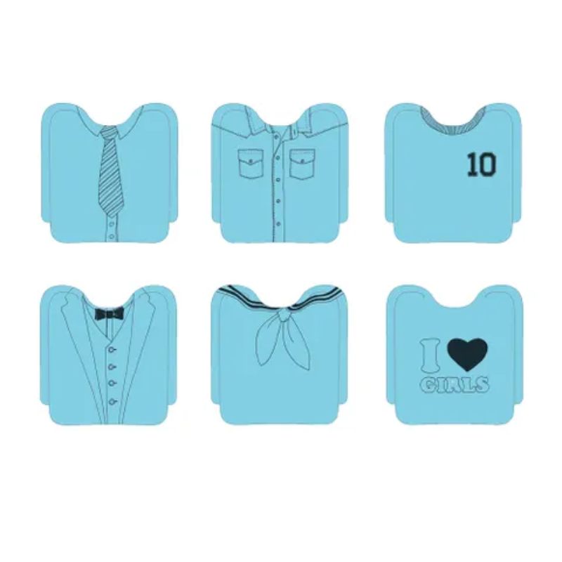 The Napkins Bibs Boys (Pack of 60)
