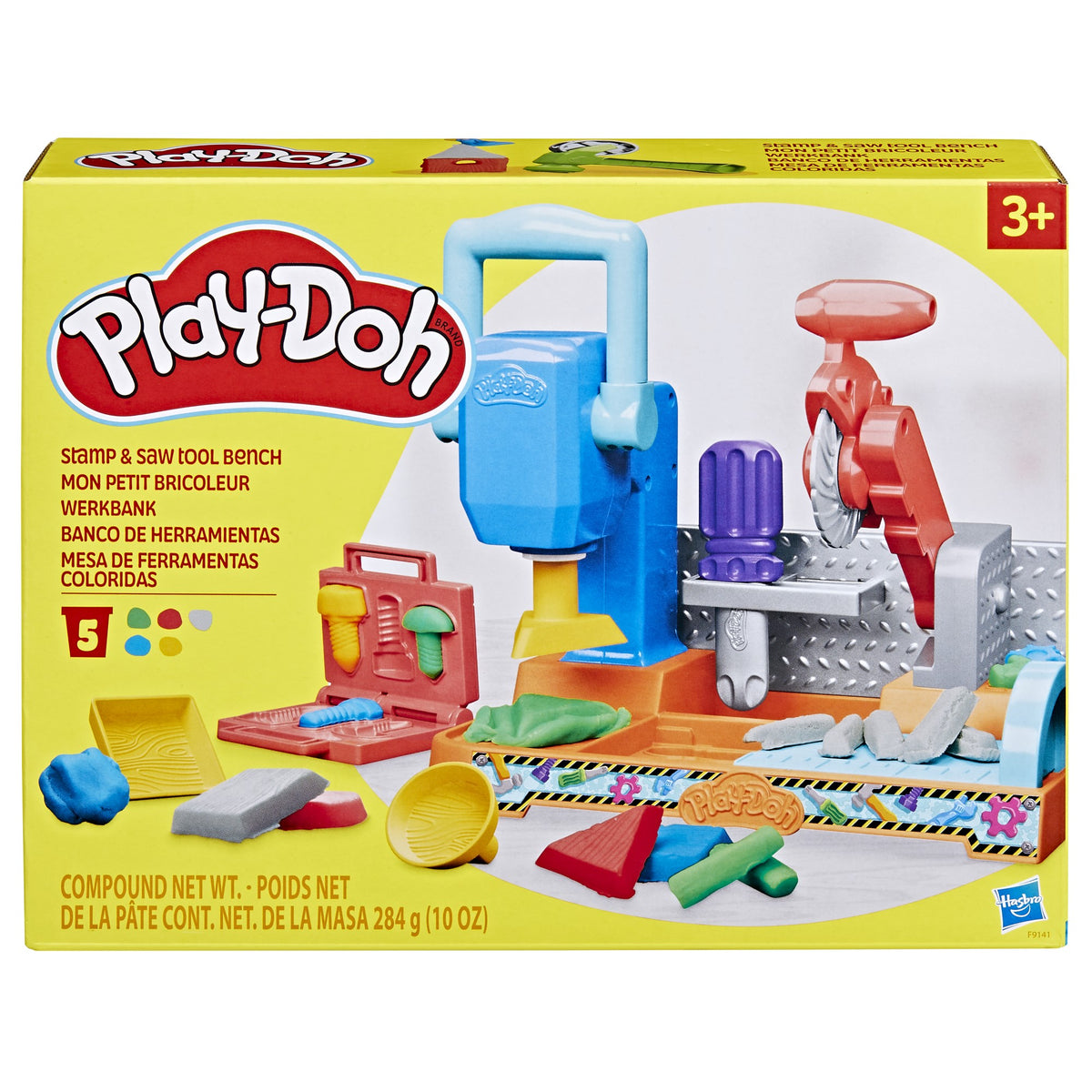 Play Doh - Stamp N Saw Tool Bench - Craft Kit