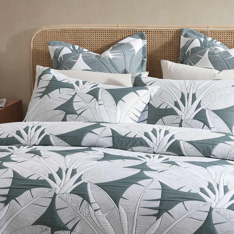 Super King Duvet Cover Set by Platinum Collection - Lagos Olive