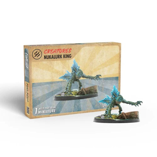 Fallout Wasteland Warfare - Creatures - Nukalurk King - Miniature Figure