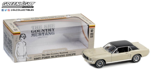 Diecast Model - 1967 Ford Mustang Coupe - Scale: 1/18 (Smartfox)