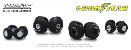 Diecast Model - Wheel & Tire Pack - Scale: 1/64 (Smartfox)