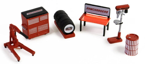 Diecast Model - Shop Tools- Ramchargers